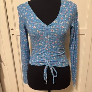 Anistar brand blue blouse size Small.